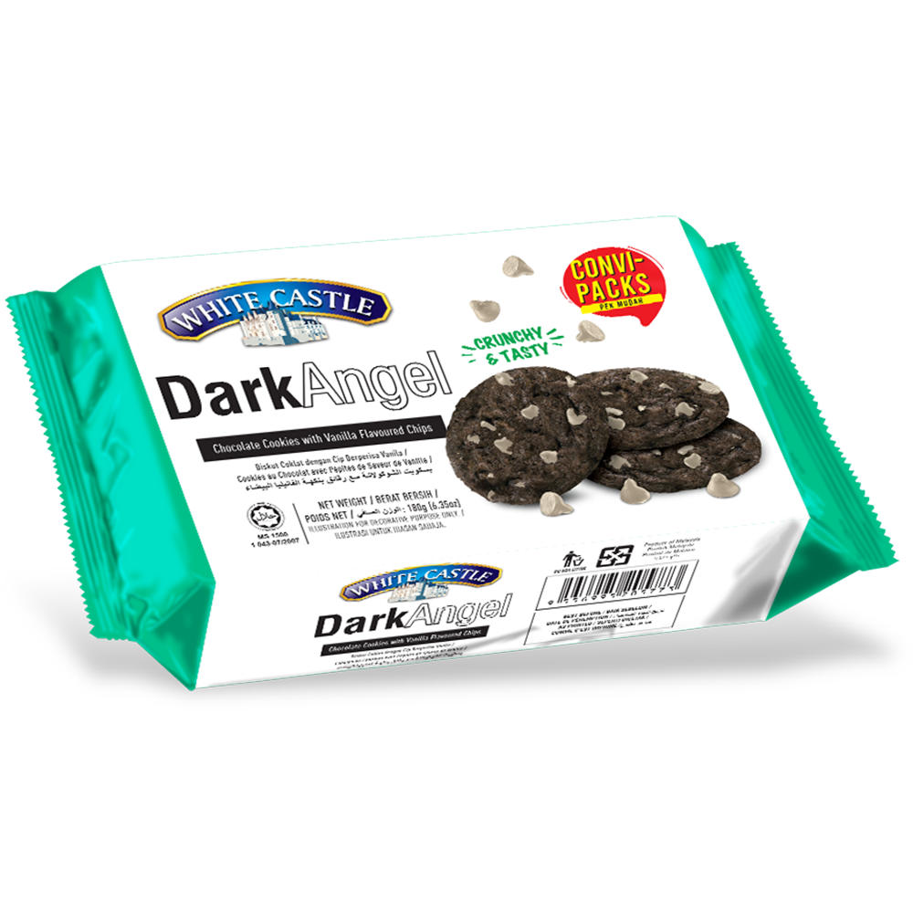 White Castle Dark Angel Mint Chips Cookies 180g