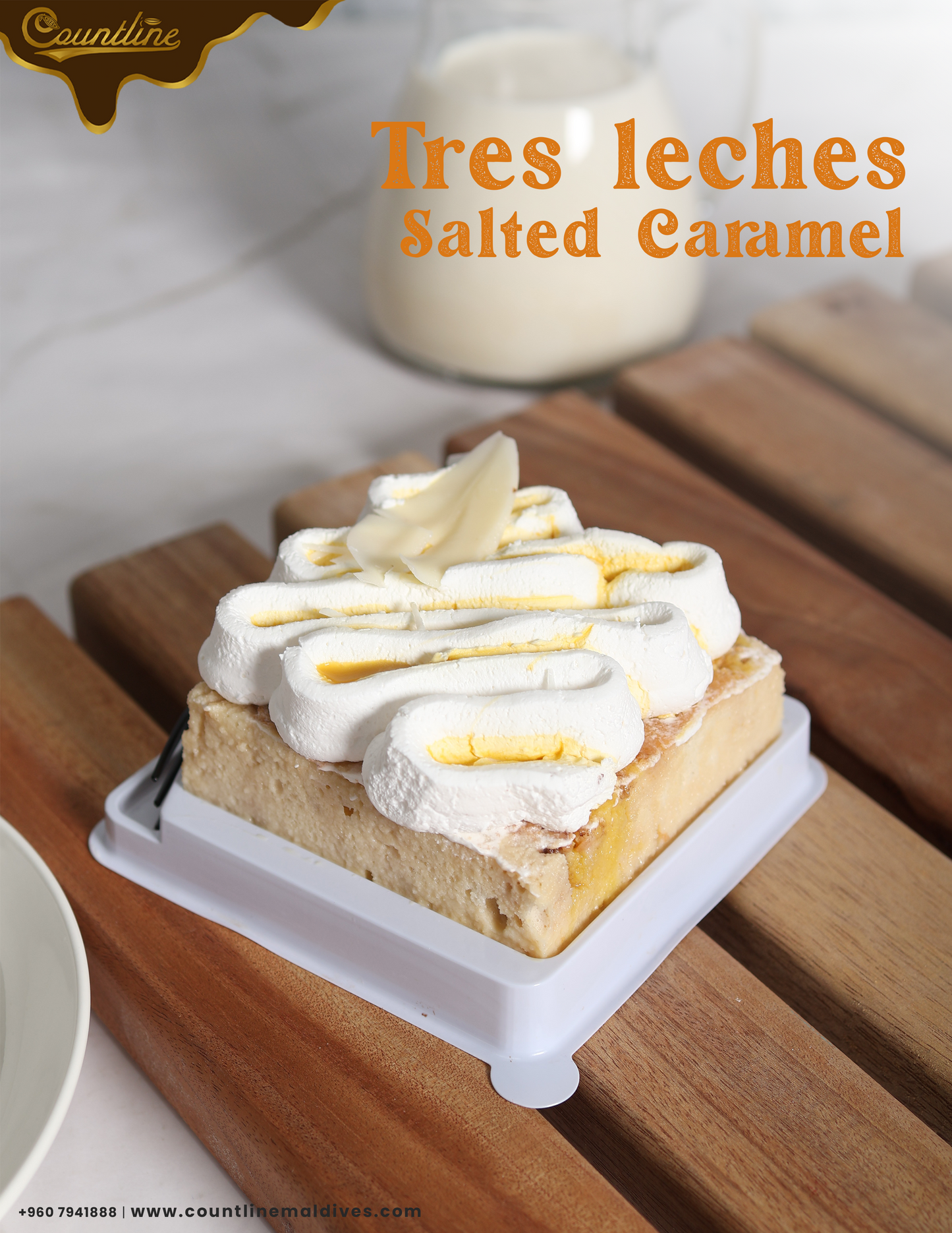 Tres Laches salted Caramel (3pcs)