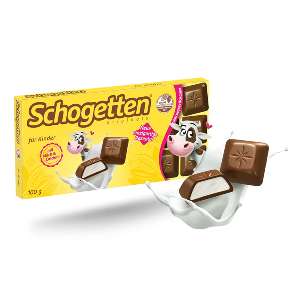 Schogetten For Kids With Milk Chocolate 100g