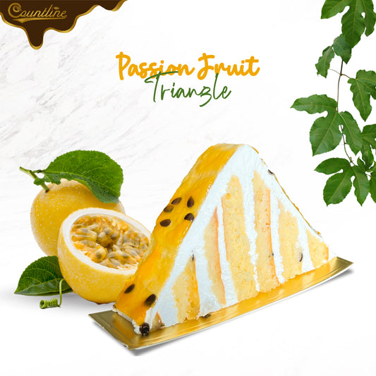 Passion Fruit Triangle Slice (3pcs)